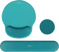 MOSISO Wrist Rest Support for Mouse Pad&Keyboard Set, Circle Curved Ergonomic by MOSISO