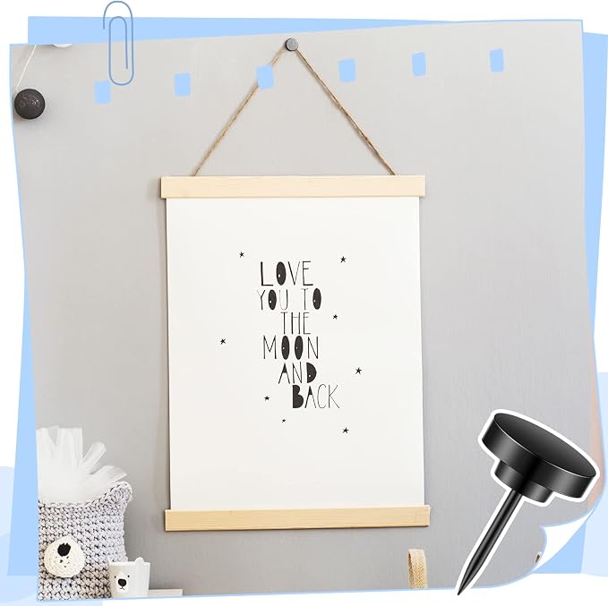 30 Pieces Push Pins, Metal Thumb Tacks - Image 4