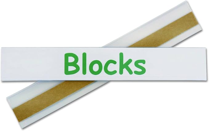 C-Line Self-Adhesive Label Holders, Top Load, 0.5 x 3 - Image 5