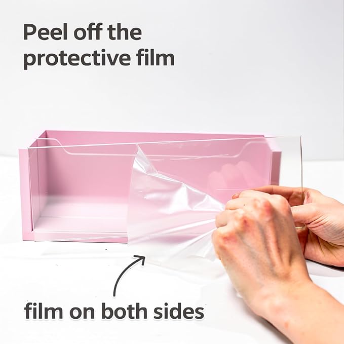 Mail Organizer with Clear Acrylic Dividers - Image 3