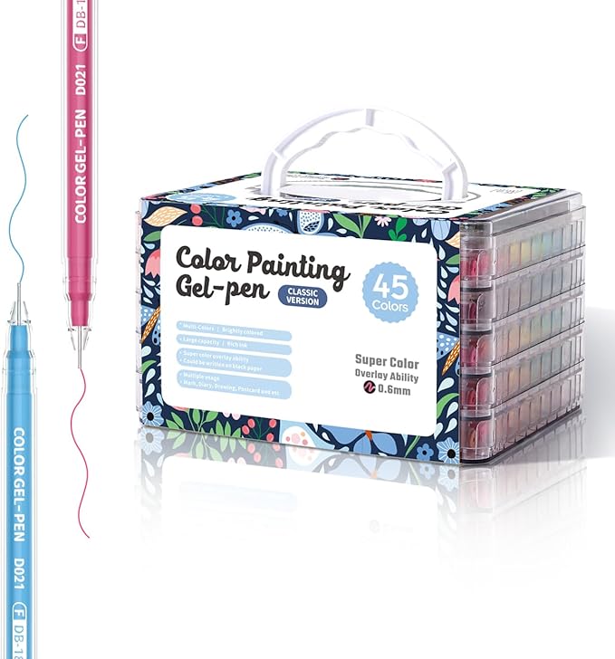 Acrylic Gel Pens for Coloring, Journaling, Note Taking by ReliableAffordableQuality