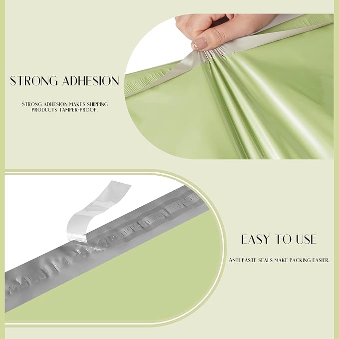 Metronic Poly Mailers 14.5X19 100PC, Strong Adhesive Shipping Bags - Image 3