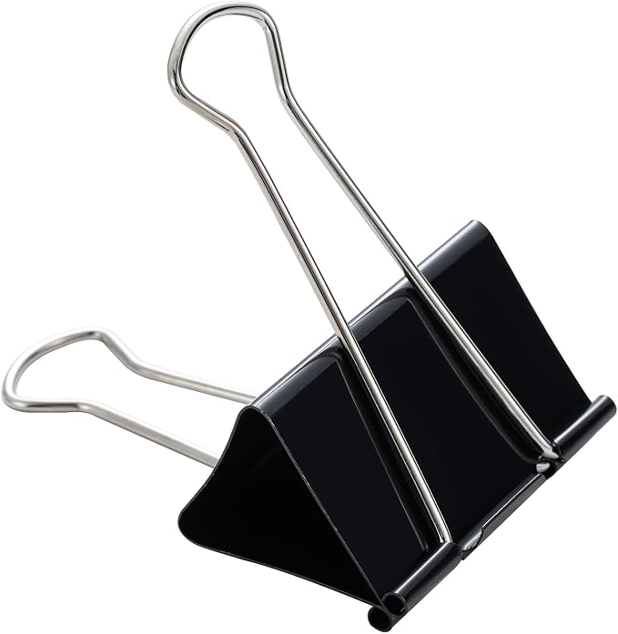 Jumbo Binder Clips 3 Inch, Binder Clips Extra Large Heavy Duty by WQKING