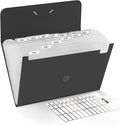 SKYDUE Expanding File Folde rwith 13 Pockets, Accordion File Organizer fits by SKYDUE