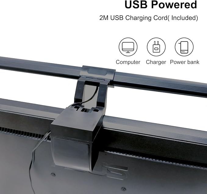 Computer Monitor Lamp, Screen Light Bar Eye Caring, Keyboard Lamp - Image 6