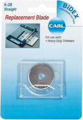 CARL Heavy-Duty Rotary Paper Trimmer, Straight Blade CartridgeK-28 by CARL