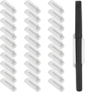 PATIKIL Pen Holder for Desk, 30 Pack Adhesive Pencil Holders Silicone Pencil by PATIKIL