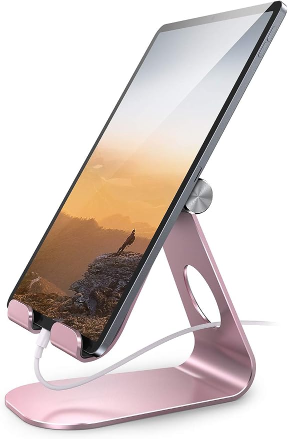 Lamicall Tablet Stand Adjustable, Tablet Stand : Desktop Stand Holder Gifts by Lamicall