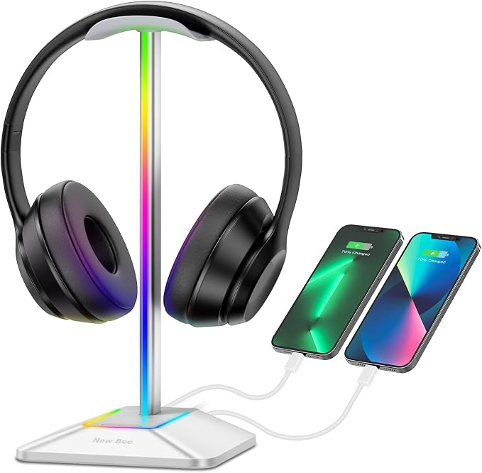 New Bee RGB Headphone Stand by NewBee
