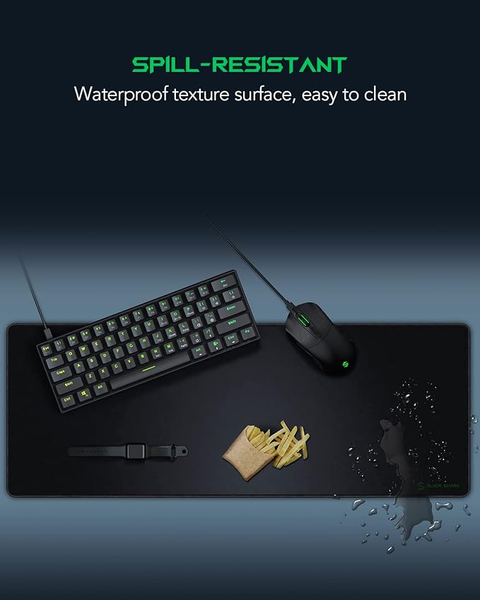 Black Shark Gaming Mouse Pad Desk Mat Mousepad - Image 5