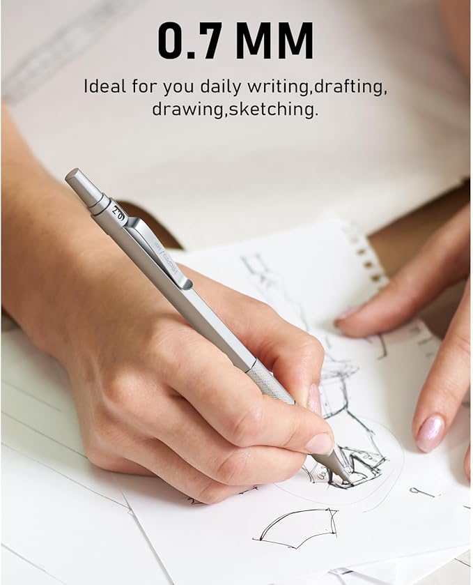 Nicpro 0.7 Metal Mechanical Pencil Set - Image 9