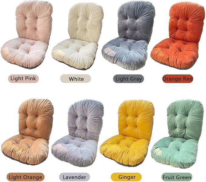 Plush High Back Rocking Chair Cushion Office Chair Cushion Seat Cushion - Image 7