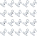 Xiaoyztan 20 Pcs Small Binder Clips, 20 mm Bulldog Paper Clips Binder Bull Clip by Welcometoxiaoyztan