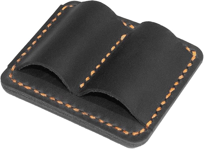 Handmade Leather Pen Holder Clip Notebook Pen Loop Stylish, notebook pen pencil - Image 2