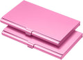 PATIKIL Business Card Holder, 2 Pieces Aluminum Alloy Flip Cover Slim Name by PATIKIL