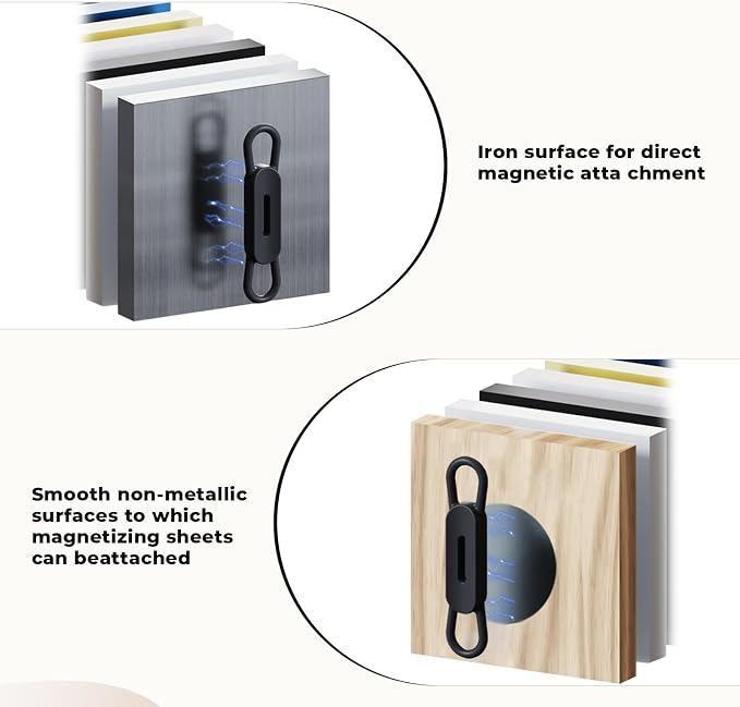 10 Pack Magnetic Pen Holder for Refrigerator, Adjustable Pen Pencil Holders - Image 2