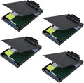 ZCZN Aluminum Clipboard with Storage, 4 Pack Recycled Metal Clipboard Box by ZCZN