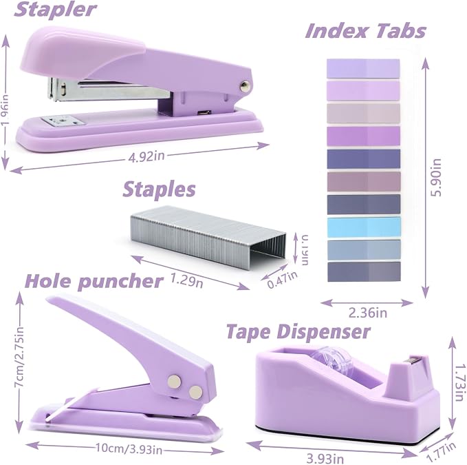 Sportsvoutdoors Purple Desk Accessories and Office Supplies - Image 2