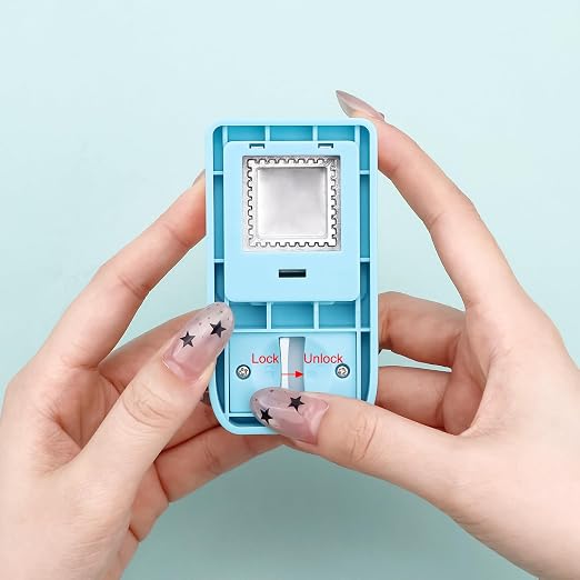 BAOFALI 3Pcs/Set Stamp Puncher 1inch Square Postage Stamp Punch |Stamp Hole - Image 7