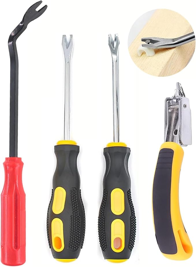 4Pcs Upholstery and Construction Staple Remover by CLcsfwk