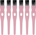 Mini Cleaning Brushes, 6 Pack Nylon Detail Brushes, 4.3 Inch | Nylon Bristles by NiuXTool