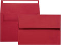 A7 Printable Red Envelopes 5X7 50 Pack by AZAZA