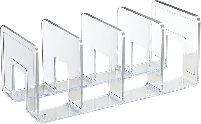 SAYEEC Acrylic File Sorter, Sturdy Desktop Files Organizer Files Folder Holder by SAYEEC