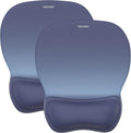 TECKNET 2 Pack Gel Mouse Pad by Tecknet