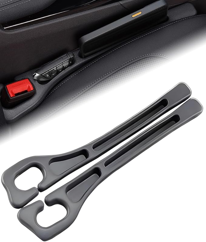 Seat Gap Filler with Storage, Universal Seat-Gap Filler, Double-Slot Organizer by Unknown