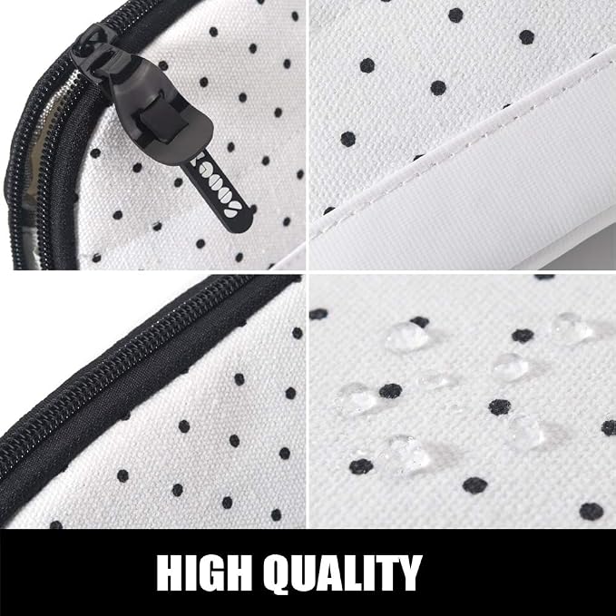 Sooez Wide-Opening Pencil Pen Case, Lightweight & Spacious Pencil Pouch Zipper - Image 4