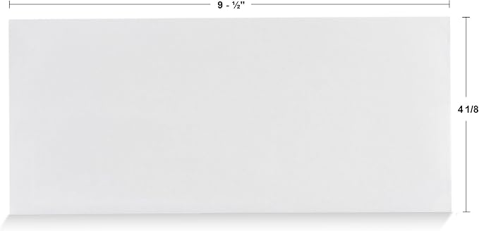 Aimoh 100#10 Security Self-Seal Envelopes, Windowless Design, Premium Security - Image 2