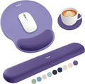 Sushret Mouse Pad and Keyboard Wrist Rest, 3-in-1 Gel Memory Foam Ergonomic by Sushret