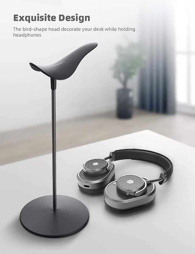 Lamicall Headphone Stand, Desktop Headset Holder - Image 3
