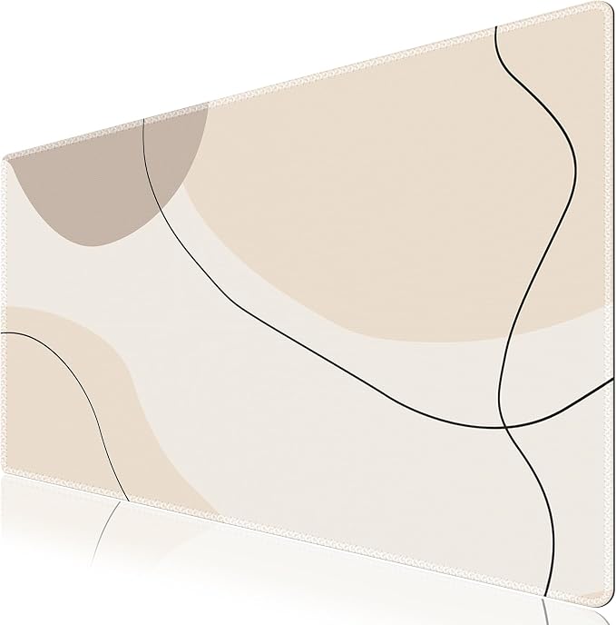 iCasso Extended Gaming Mouse Pad, Large Stable Rubber Base Mousepad by iCasso