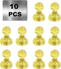 Ant Mag Magnetic Push Pins, 10 Pack Strong Whiteboard Magnets by AntMag