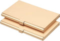 PATIKIL Business Card Holder, 2 Pieces Aluminum Alloy Flip Cover Slim Name by PATIKIL