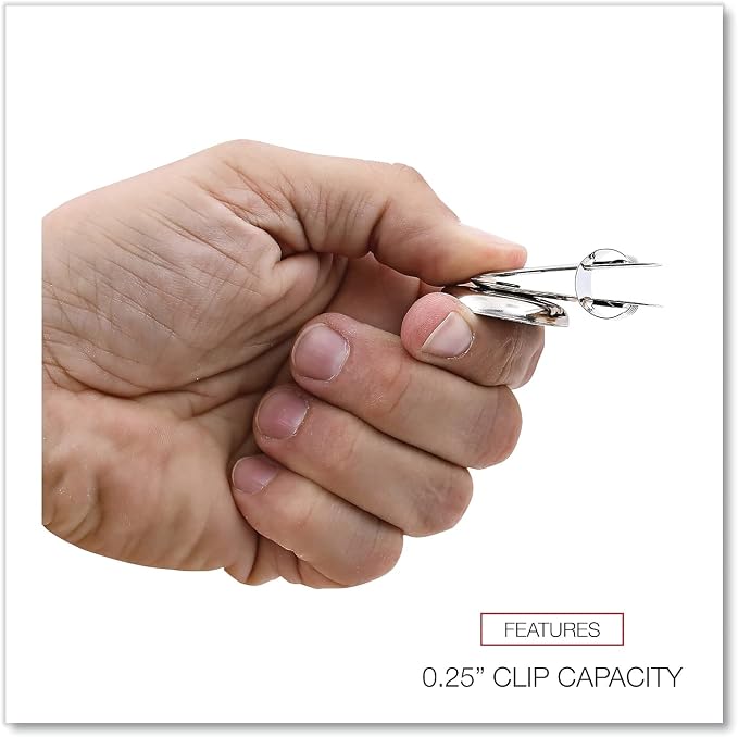 Universal 31261 Bulldog Magnetic Clips, 1/2-Inch Capacity, 2 1/4-Inch Wide - Image 3