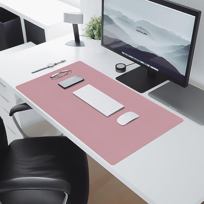 Non-Slip Desk Pad Mat, Leather Desk Mat - Image 6