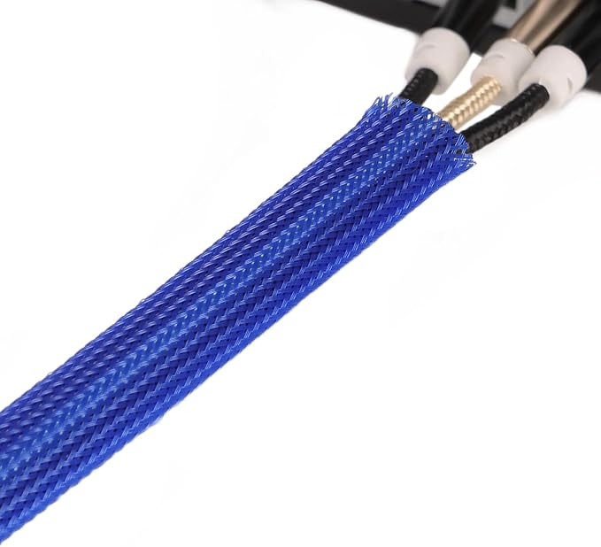 25ft PET Expandable Braided Cable Sleeve 3/8inch Pet Braided Cable Sleeve - Image 8