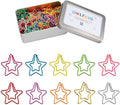 OWLFAVO 100pcs Star Shape Paper Clips by OWLFAVO
