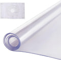 VEVOR Plastic Table Cover, 24 x 48 Inch 2.0 mm Thick Clear PVC Desk Mat by VEVOR