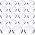 Briwooody 18 Pcs Crystal Dome Magnifier Paperweights Glass Paperweight Reading by Briwooody