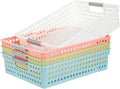 4 Pack Paper Tray Organizer, 4A Paper Tray Durable Desk Storage Bins, Stackable by Unknown