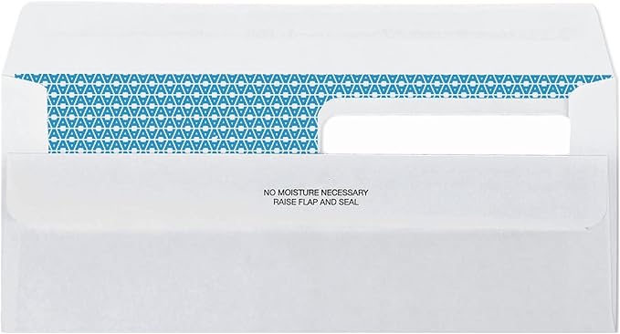 Aimoh #8 Double Window Flip & Seal Security Envelopes - Image 5
