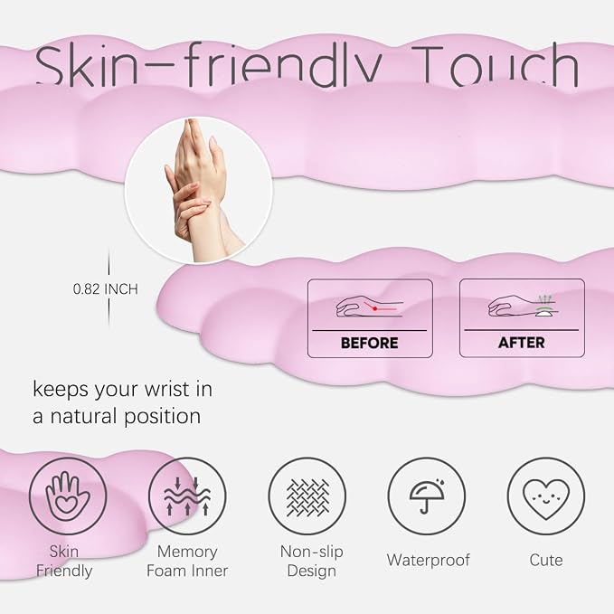 Cloud Wrist Rest Keyboard Palm Rest - Image 7
