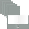 2 Pocket Portfolio Folders, 25 Pack, Trendy Cool Colors, Fits Letter Size Paper by BetterOfficeProducts