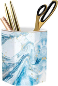 Pen Holder, Pencil Holder for Desk Marble Pattern Pencil Cup for Girls Kids by WAVEYU