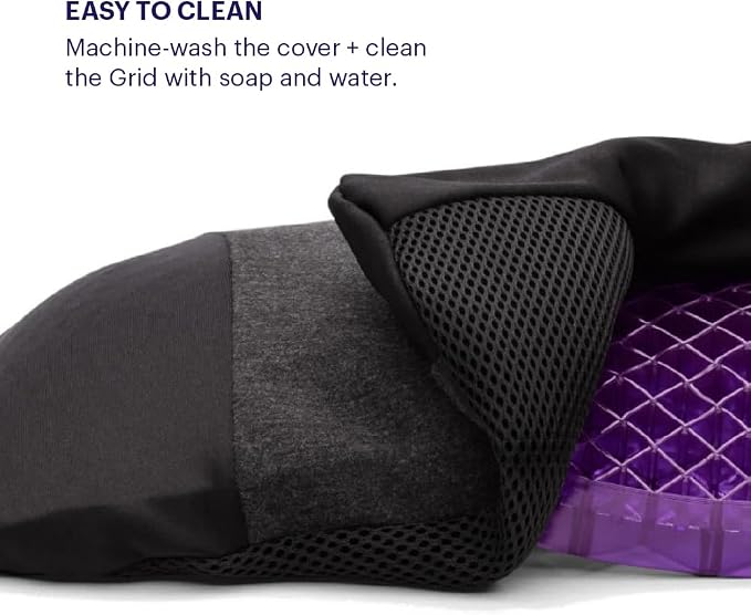 Purple Back Cushion, Lumbar Support Pillow - Image 7