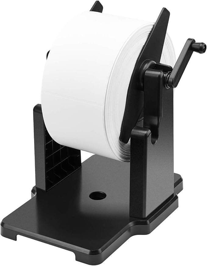 MUNBYN External Rolls Label Holder | 2 in 1 Fan-Fold Stack Paper Holder by MUNBYN