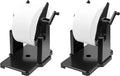 MUNBYN External Rolls Label Holder, 2 in 1 Fan-Fold Stack Paper Holder by MUNBYN